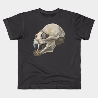 Fancy Bat Skull Kids T-Shirt